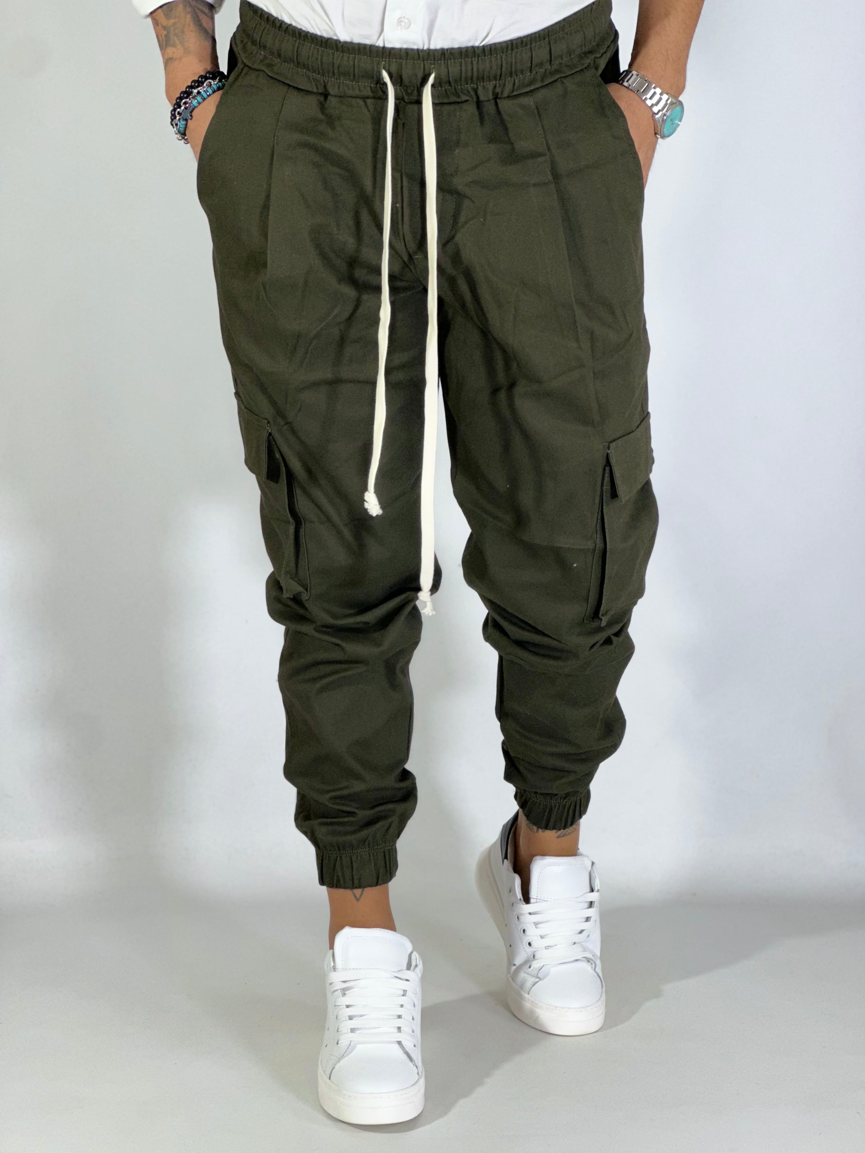 Pantalaccio cargo verde AG30/CUBI