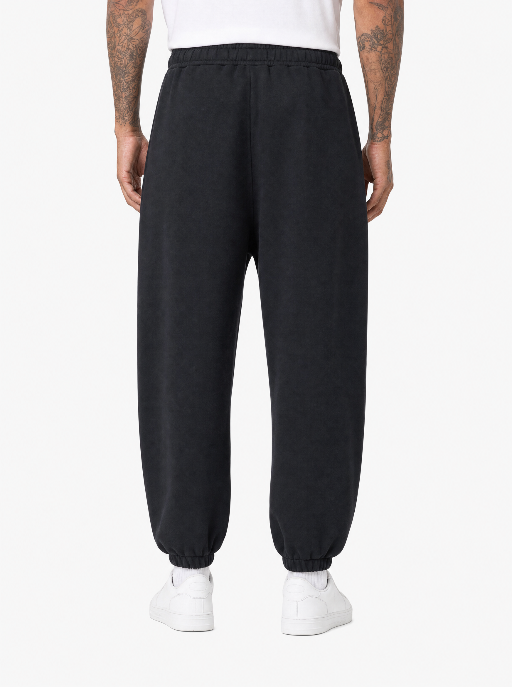 Pantalone tuta balloon fit nero DC186016