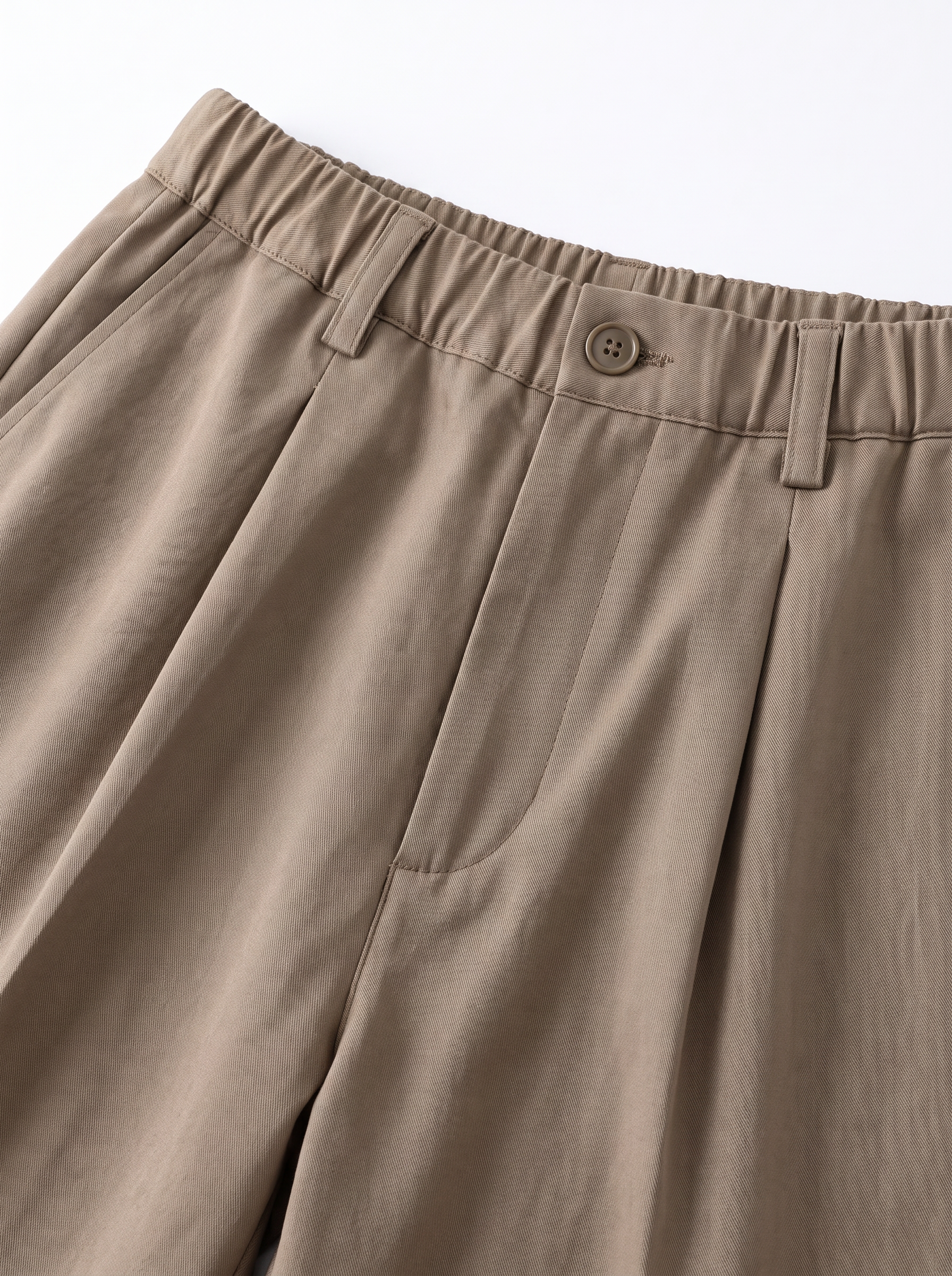 NOMAD AD45 Pantalone carrot con pince cammello