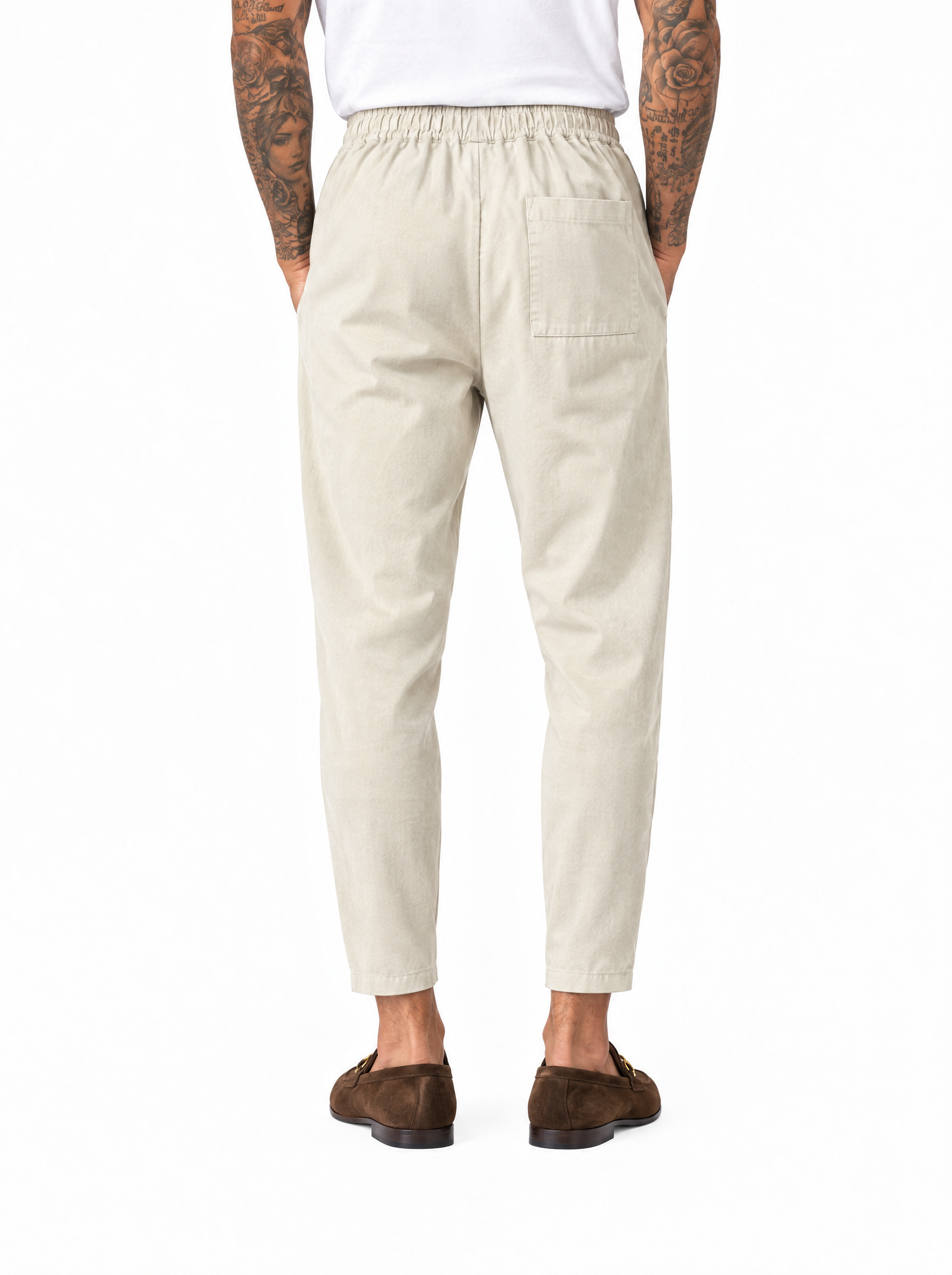 Pantalaccio carrot beige DC018078