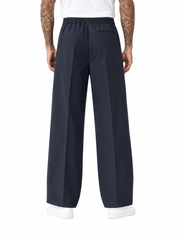COMPTON Pantalone palazzo blu