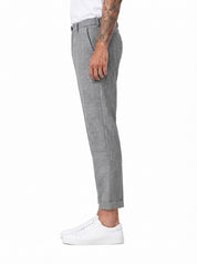 CENTAURO Pantalone fiammato grigio
