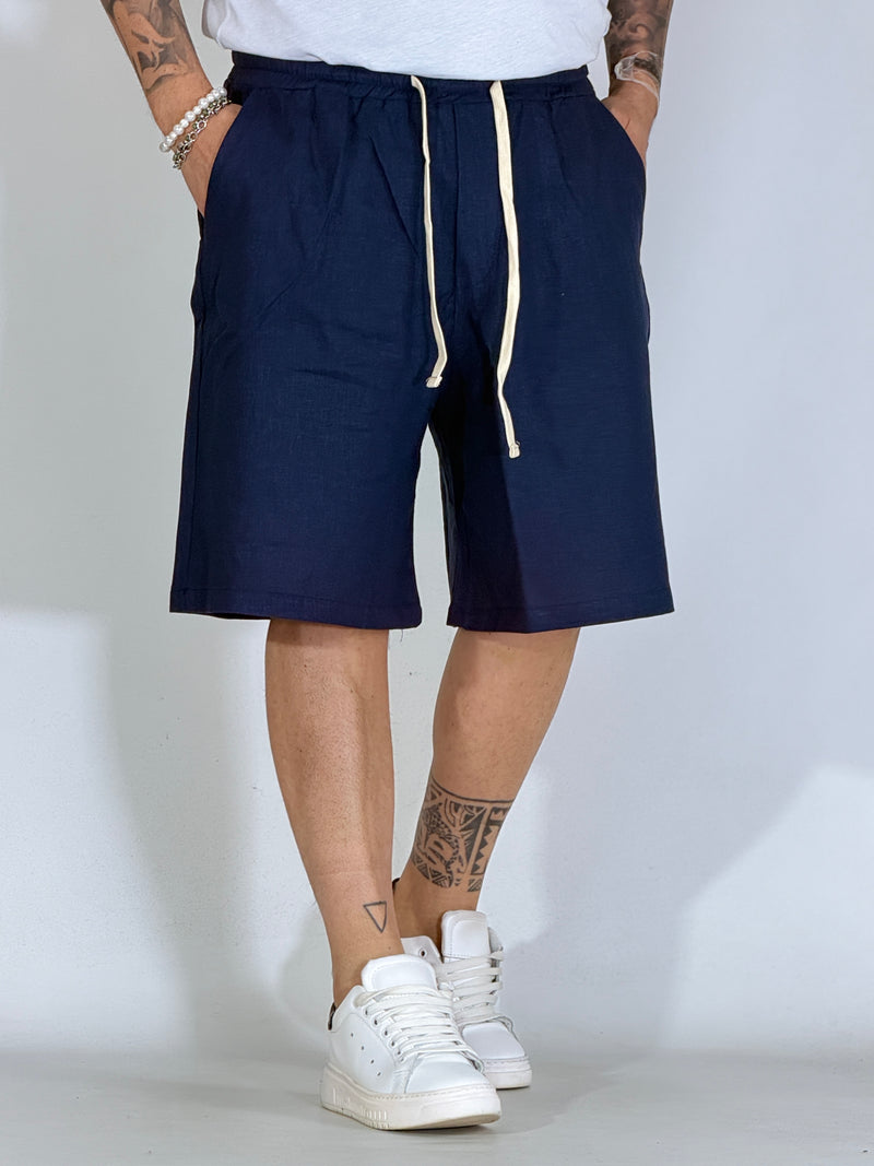 Bermuda lino blu CHILL