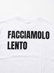 T-shirt crop lento bianca 41848