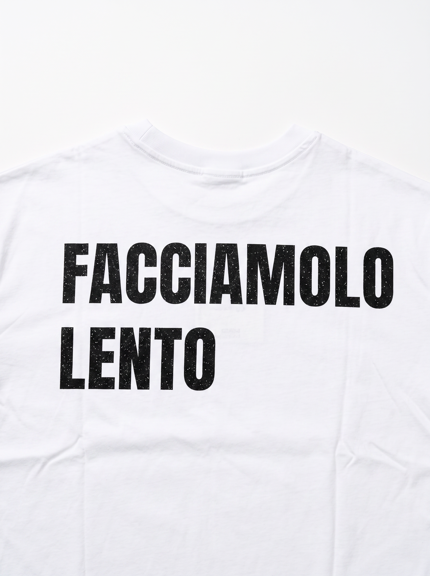 T-shirt crop lento bianca 41848