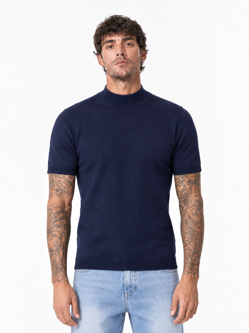T-shirt lupetto blu W86037