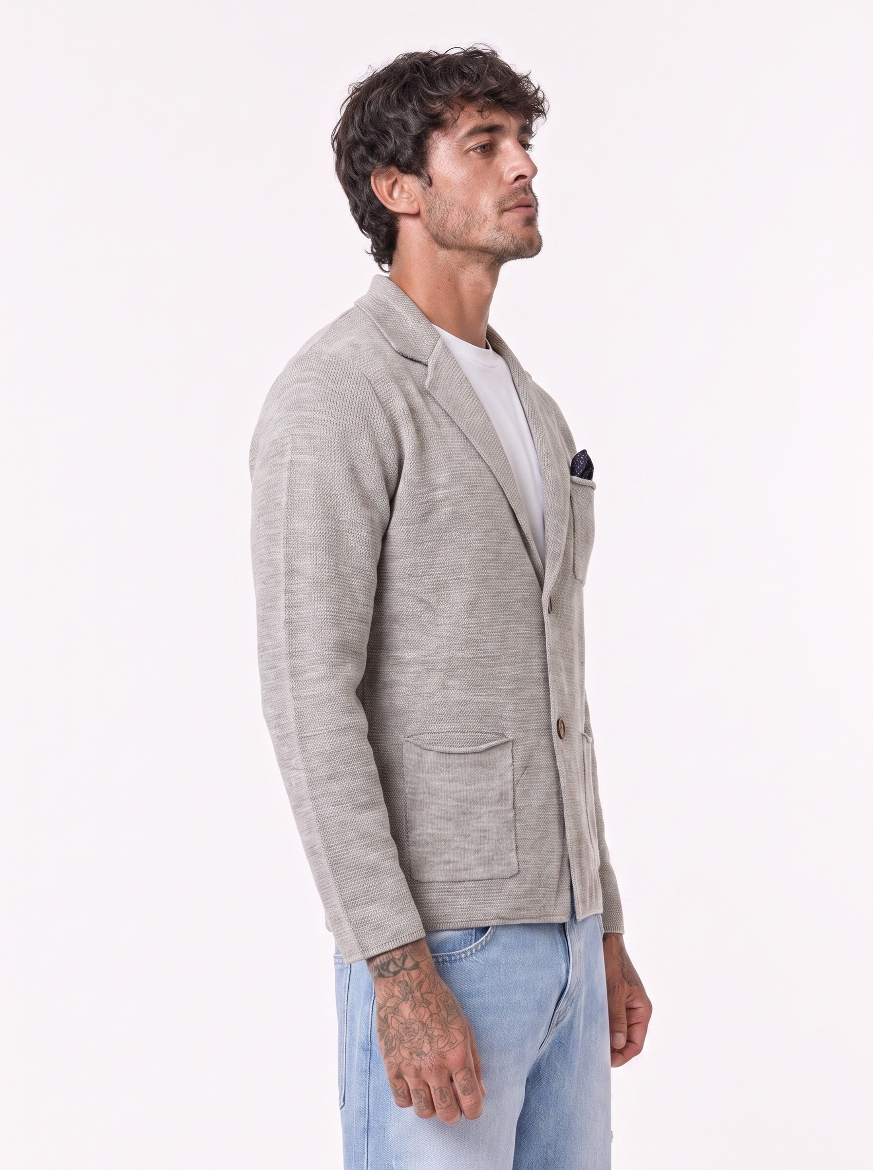 PARKER cardigan pochette corda