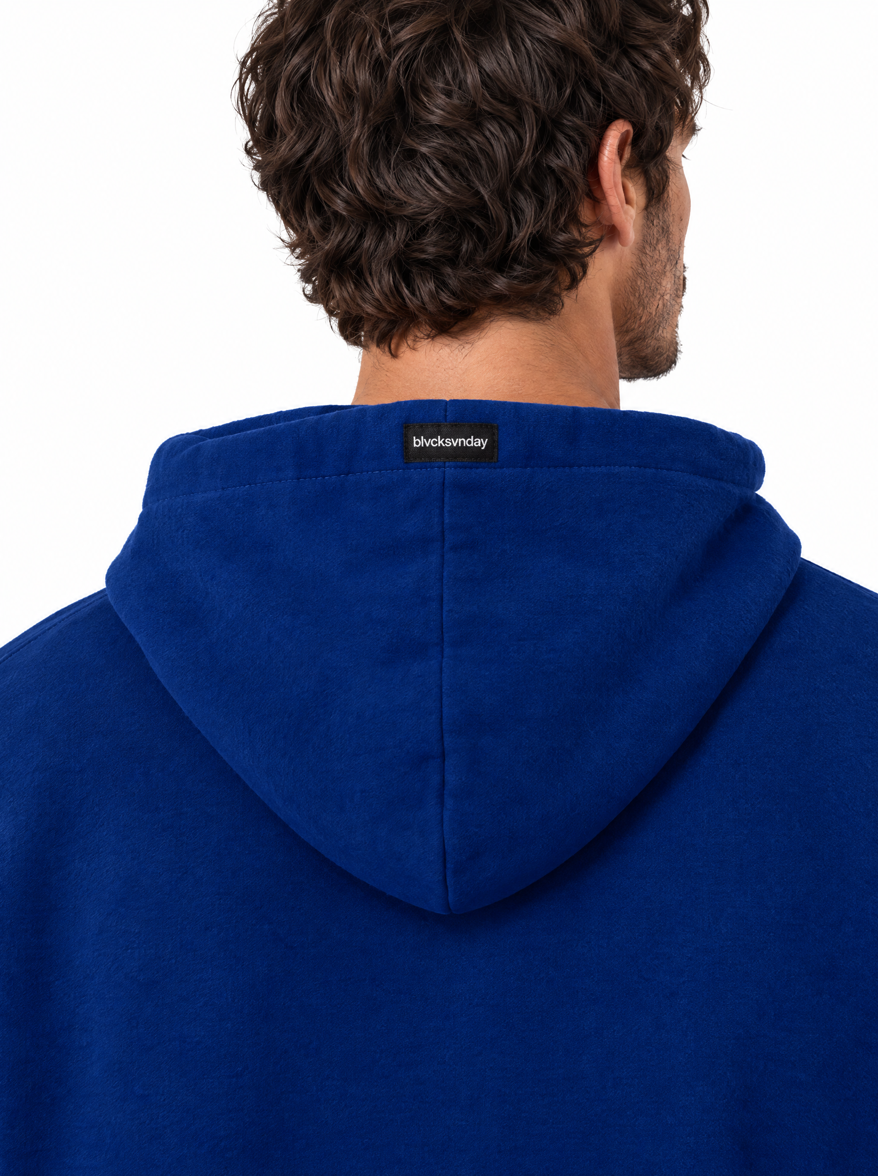 WILLIAMS felpa boxy royal