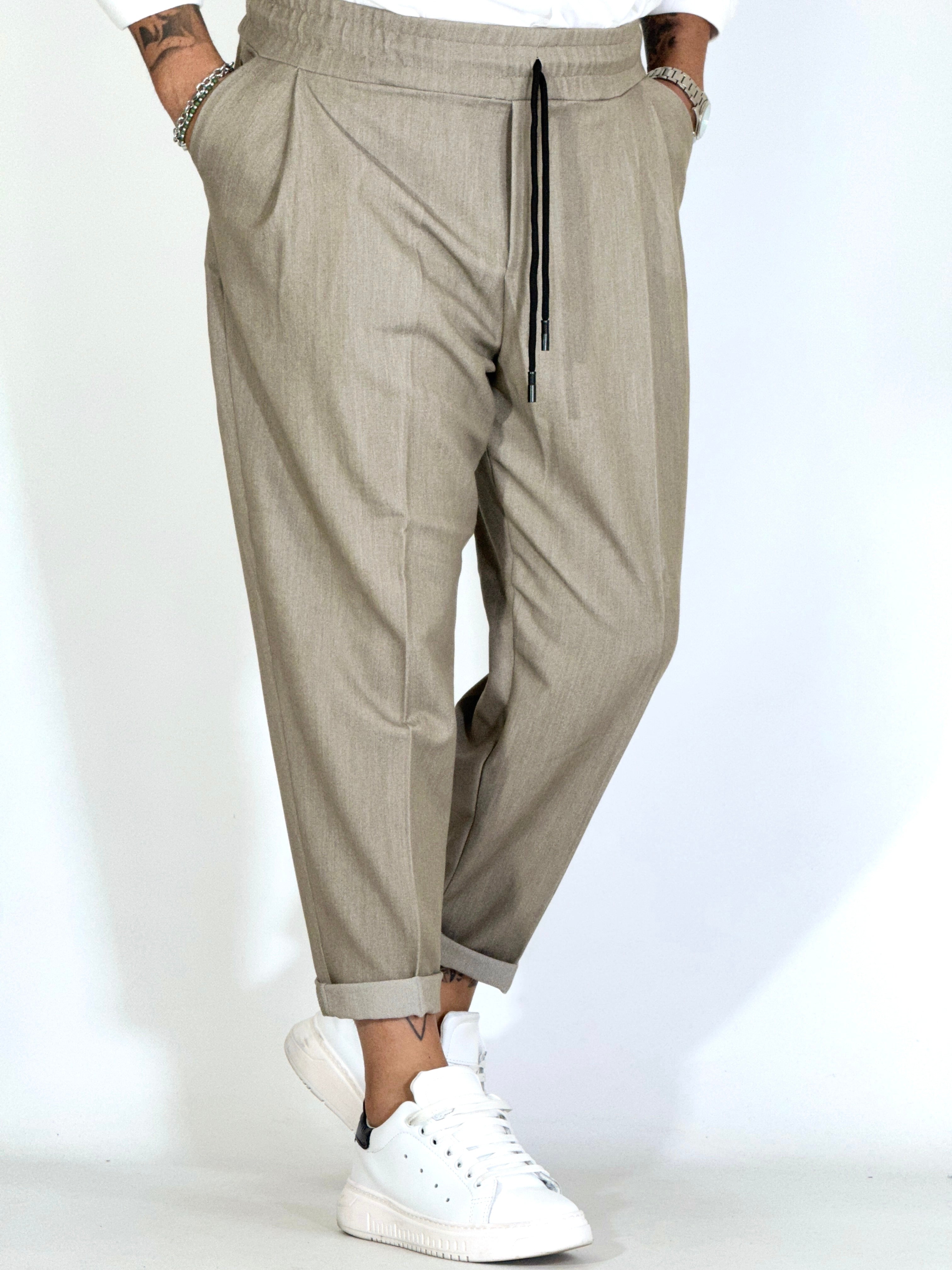 Havana · Pantalaccio japan con pinces beige
