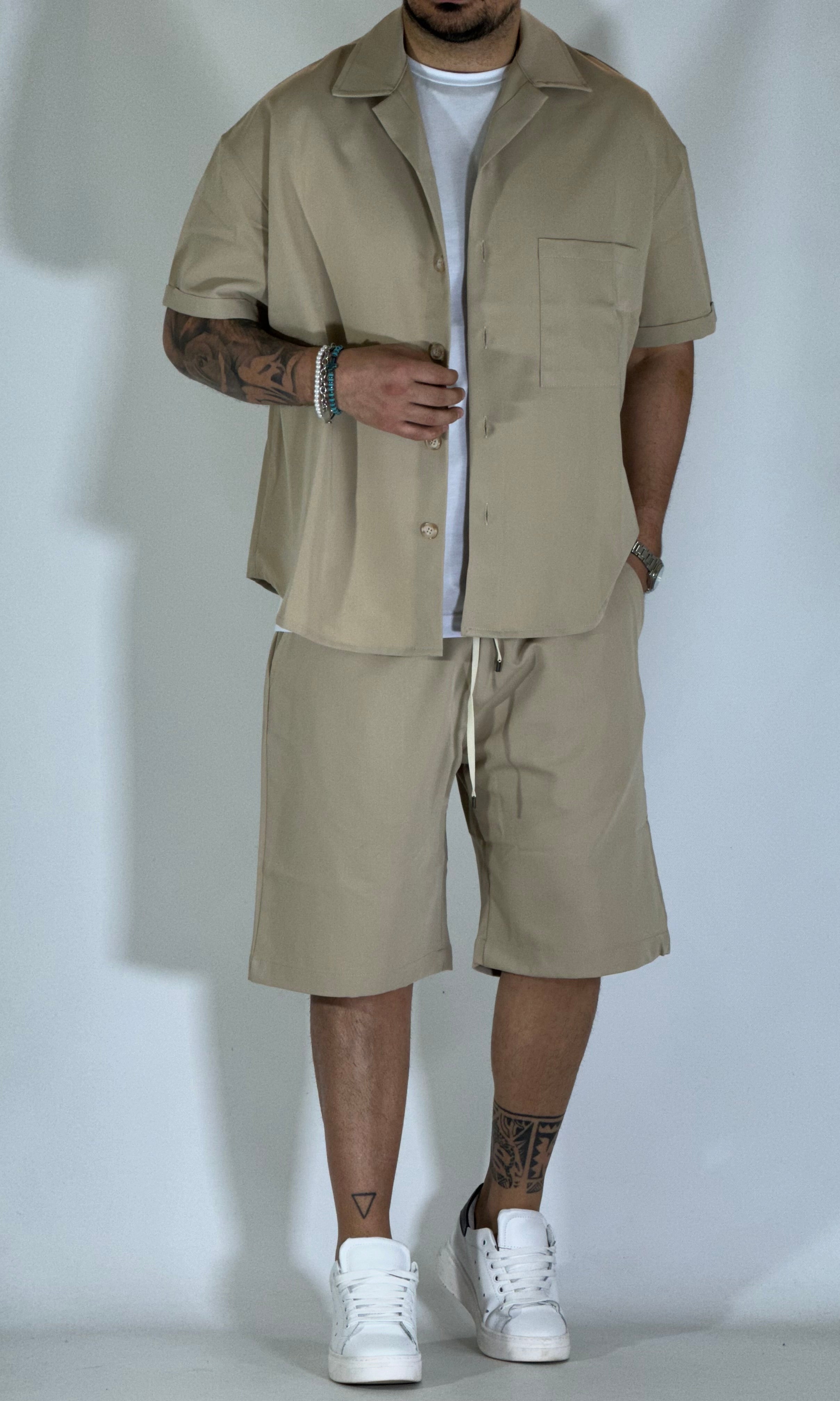 Coordinato sommelier sabbia GPE552