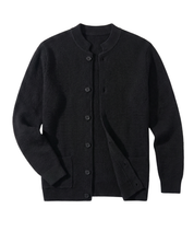 Seven · Cardigan coreano nero