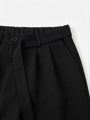 SCIROCCO Pantalone japan nero