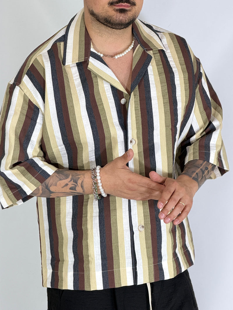 Camicia bowling cotone REY