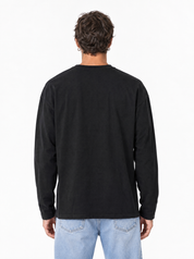YAMAL Maglia long sleeve nera
