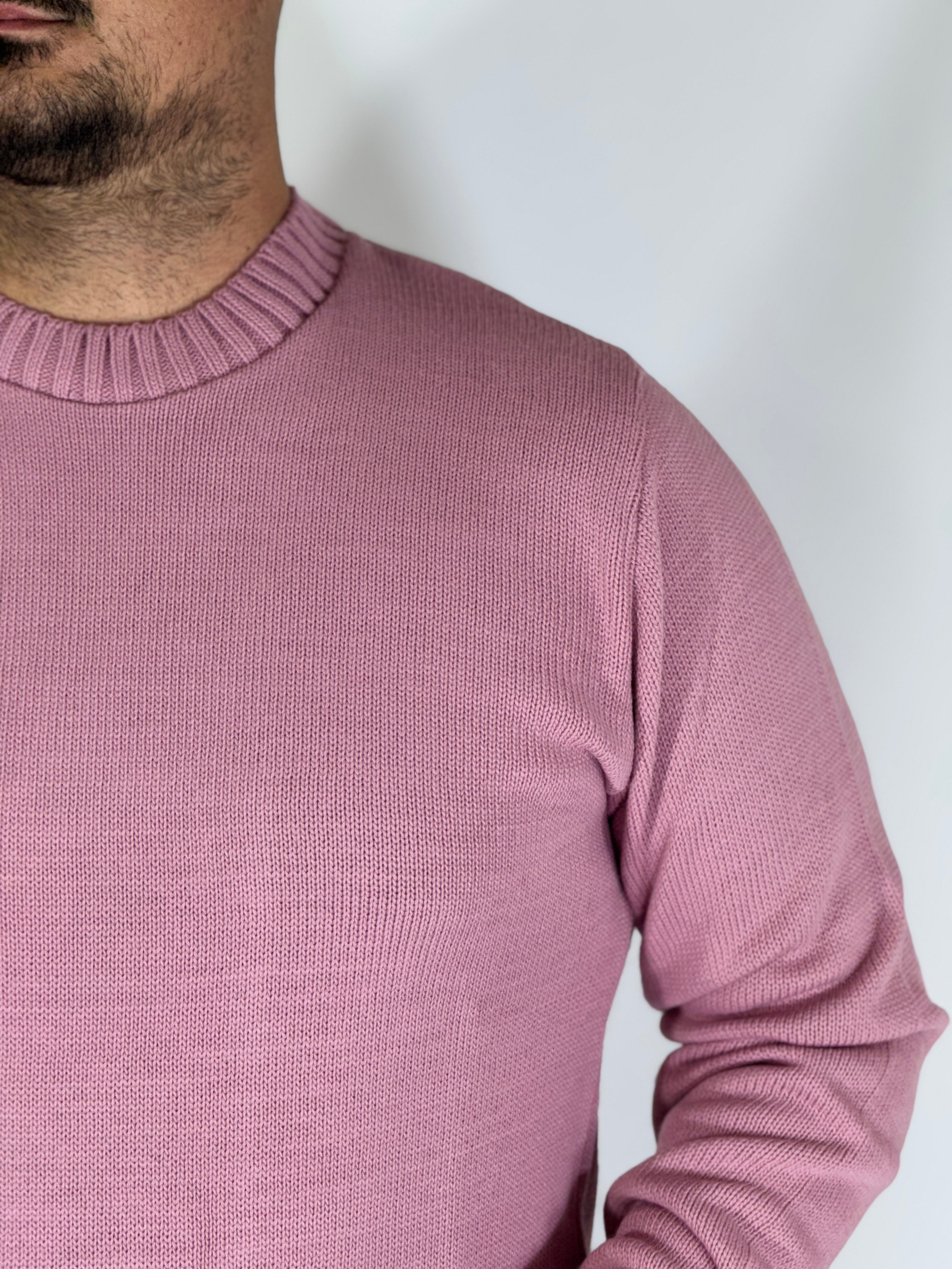 Girocollo basic cipria AD25161