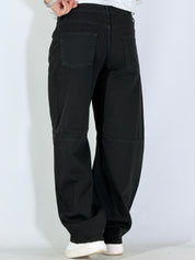 Jeans balloon nero PT30