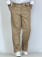 Eden · Pantalone palazzo beige