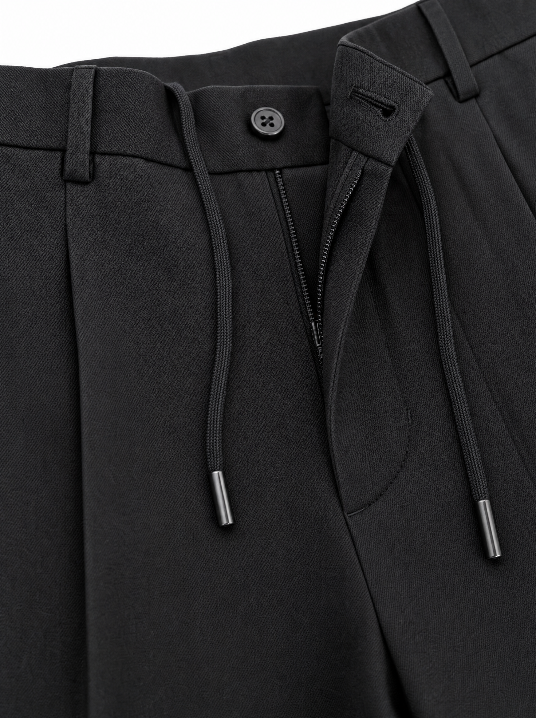 ESPERIA Pantalone con coulisse nero