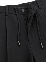 ESPERIA Pantalone con coulisse nero