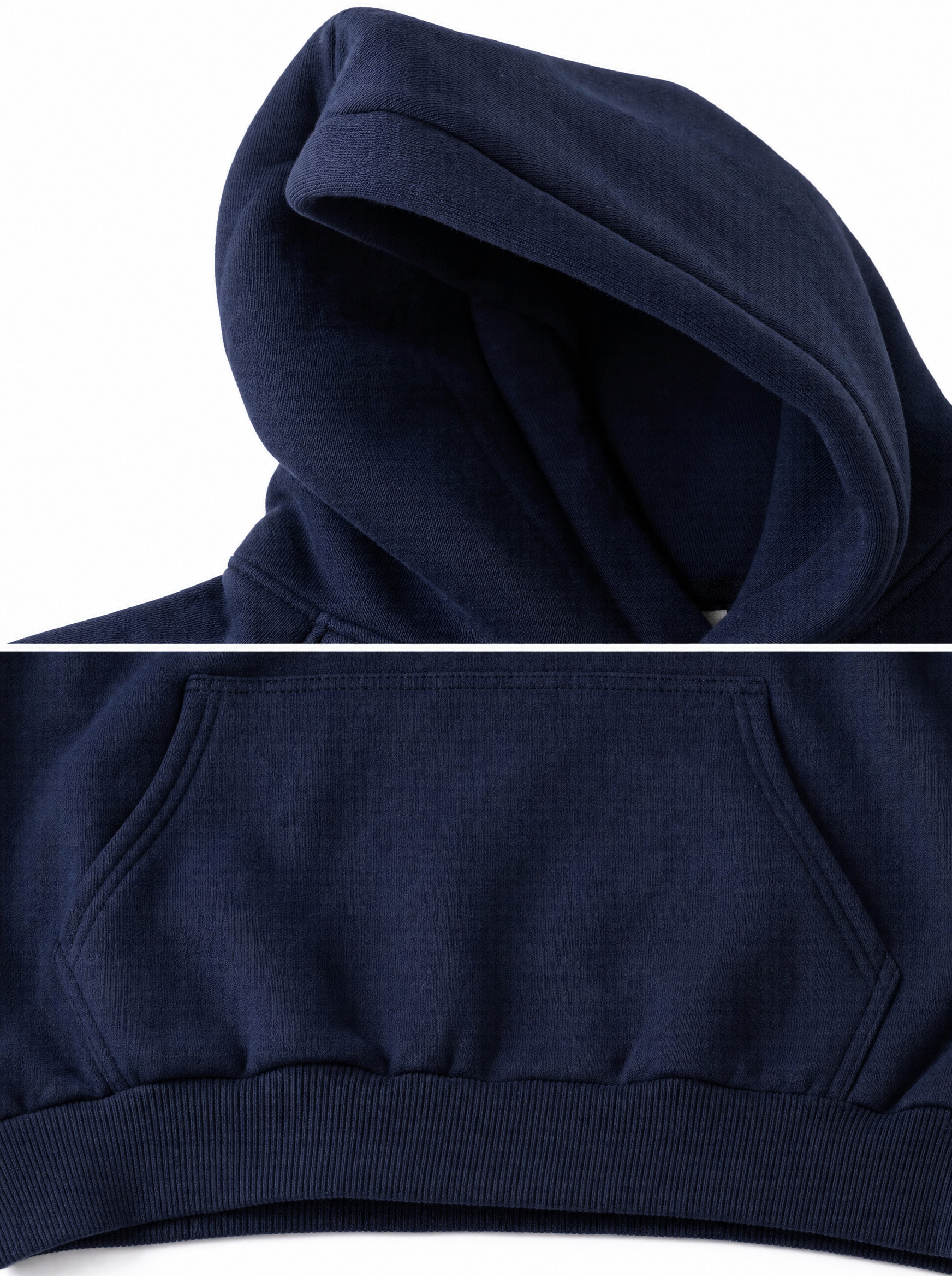 Felpa boxy blu AD200