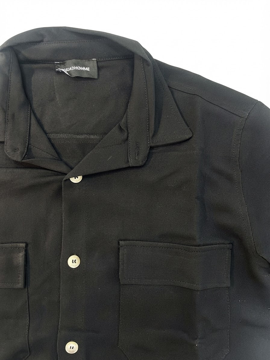 Coordinato slim fit nero DC1935-36