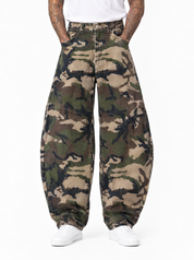 Pantalone balloon militare 3458