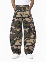 Pantalone balloon militare 3458