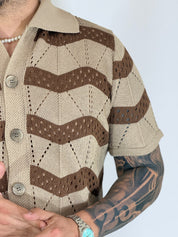 Etnia · Cardigan sabbia/camel