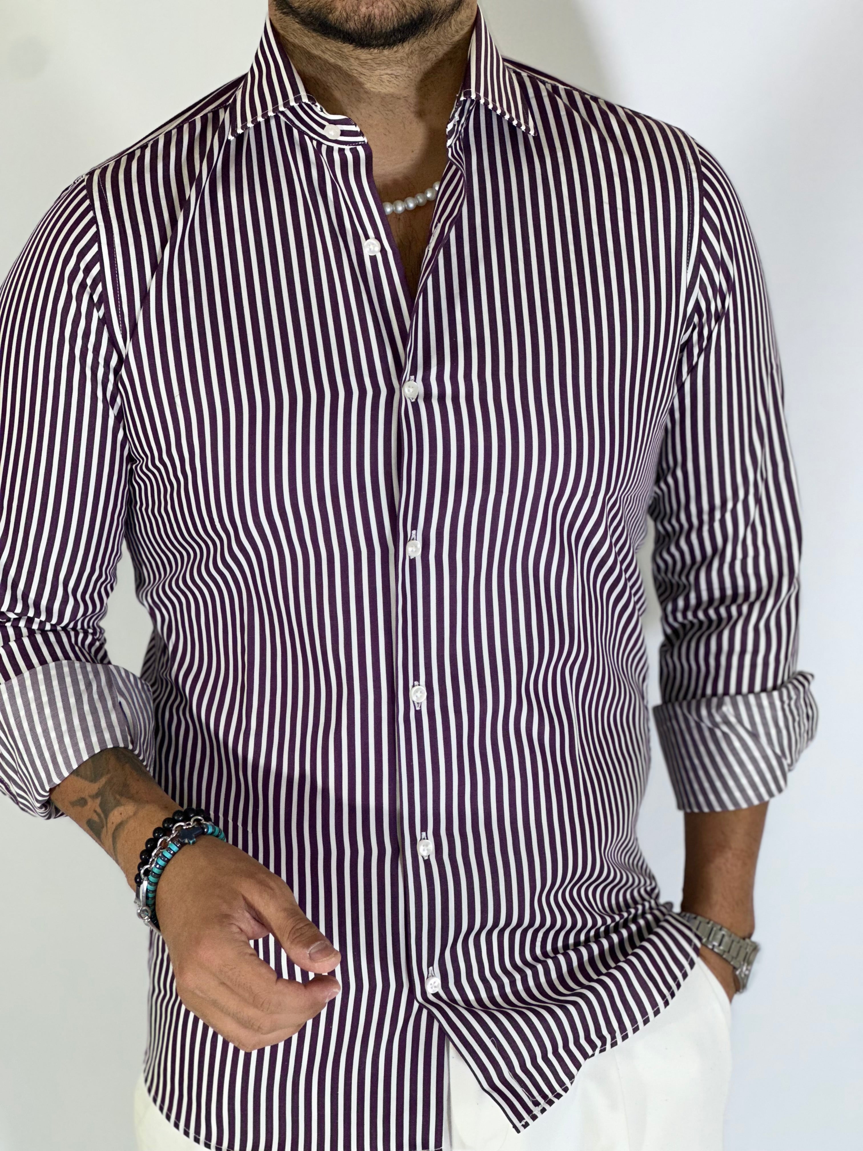 Camicia vinaccio art.CHERRY MIGLIACCIO