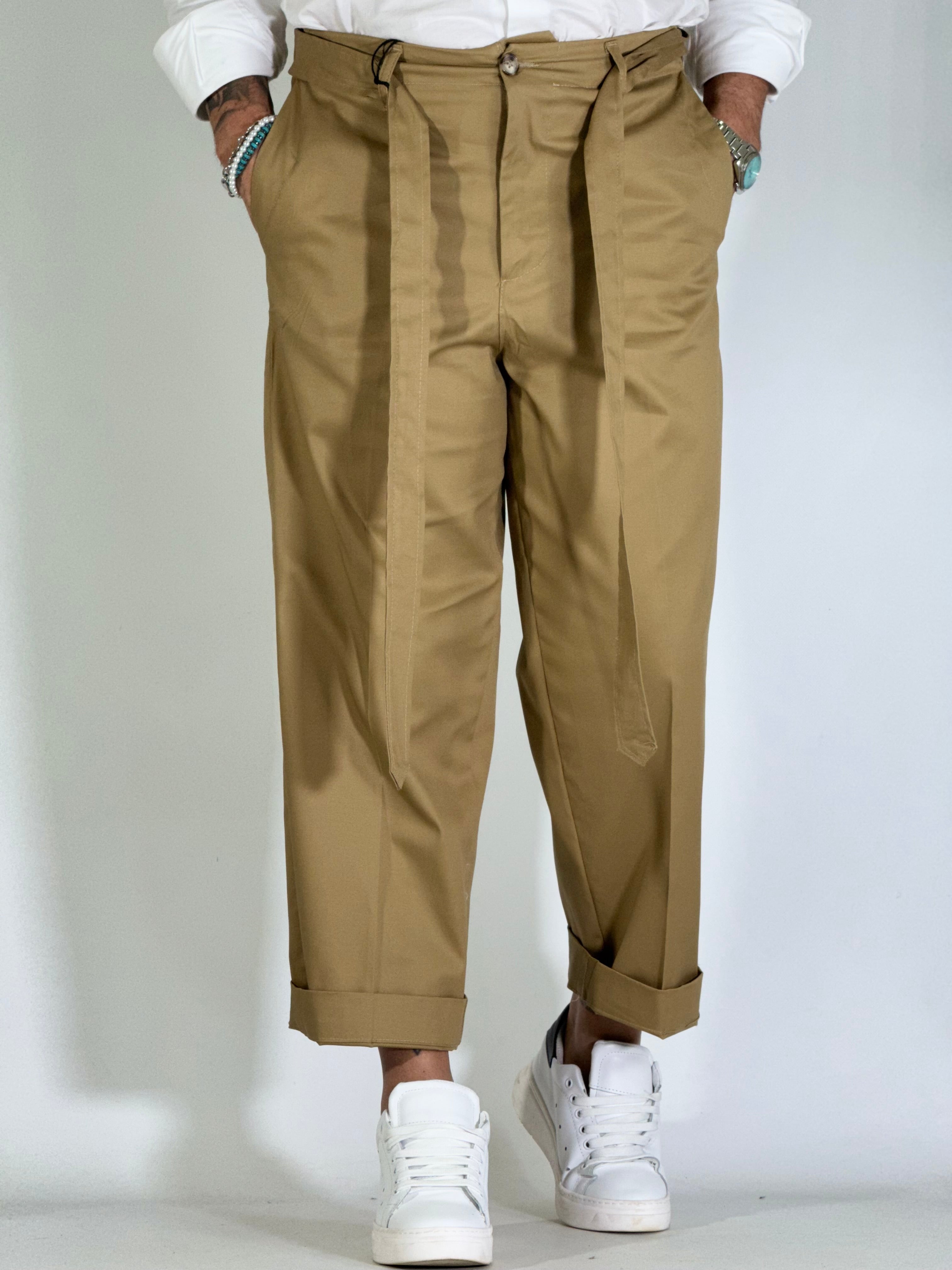 Pantalone japan beige BK25004