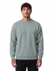 Girocollo rasato green W86020