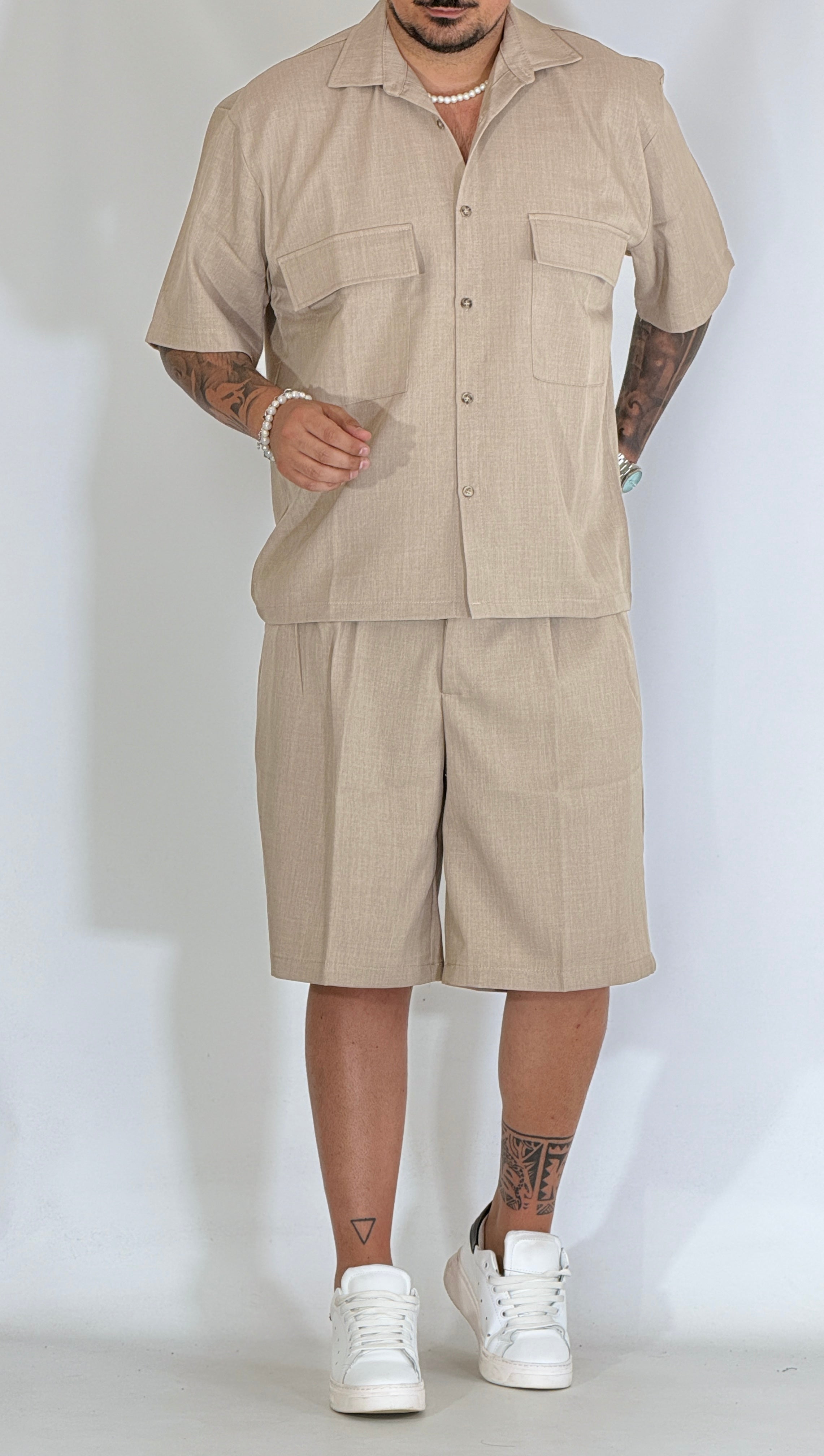 Fifth· Coordinato fiammato fango