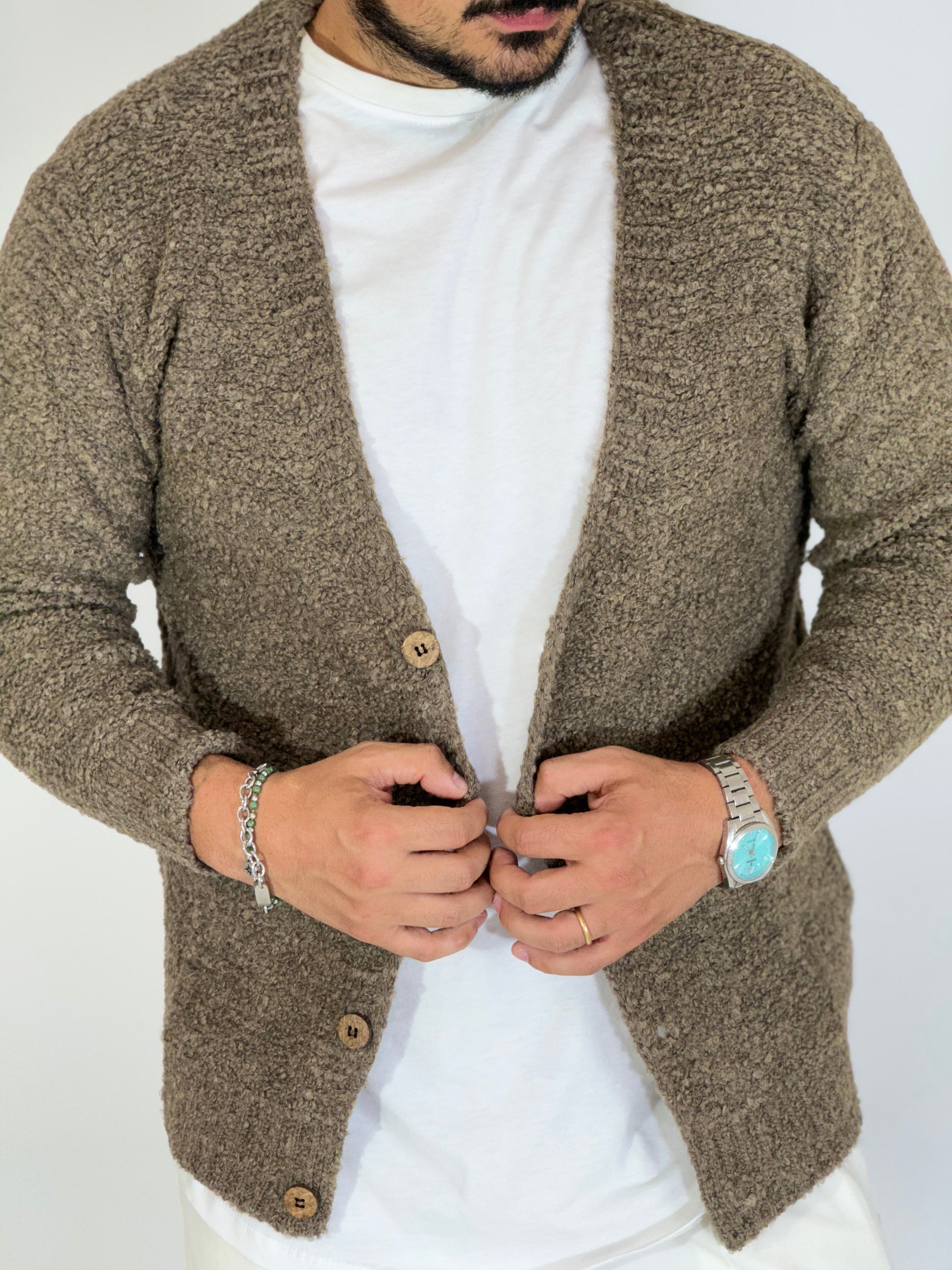 Cardigan boucler fango SER A424