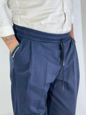 Havana · Pantalaccio japan con pinces blu