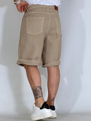 Bermuda jeans beige COSTA AZZURRA