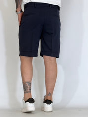 Bermuda con fibbie blu LA PLAZ
