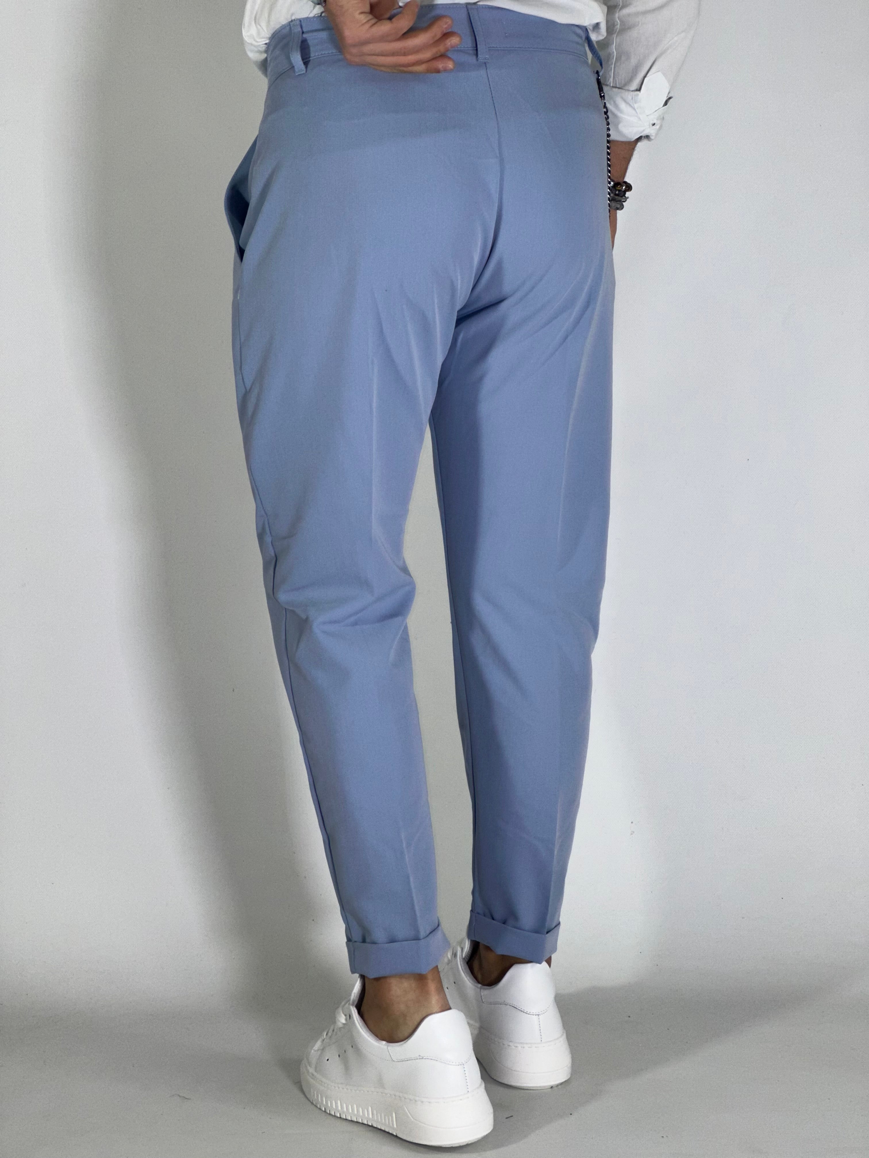 Pantalone elegant polvere AG95