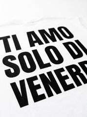T-shirt crop venerdi bianca 41682