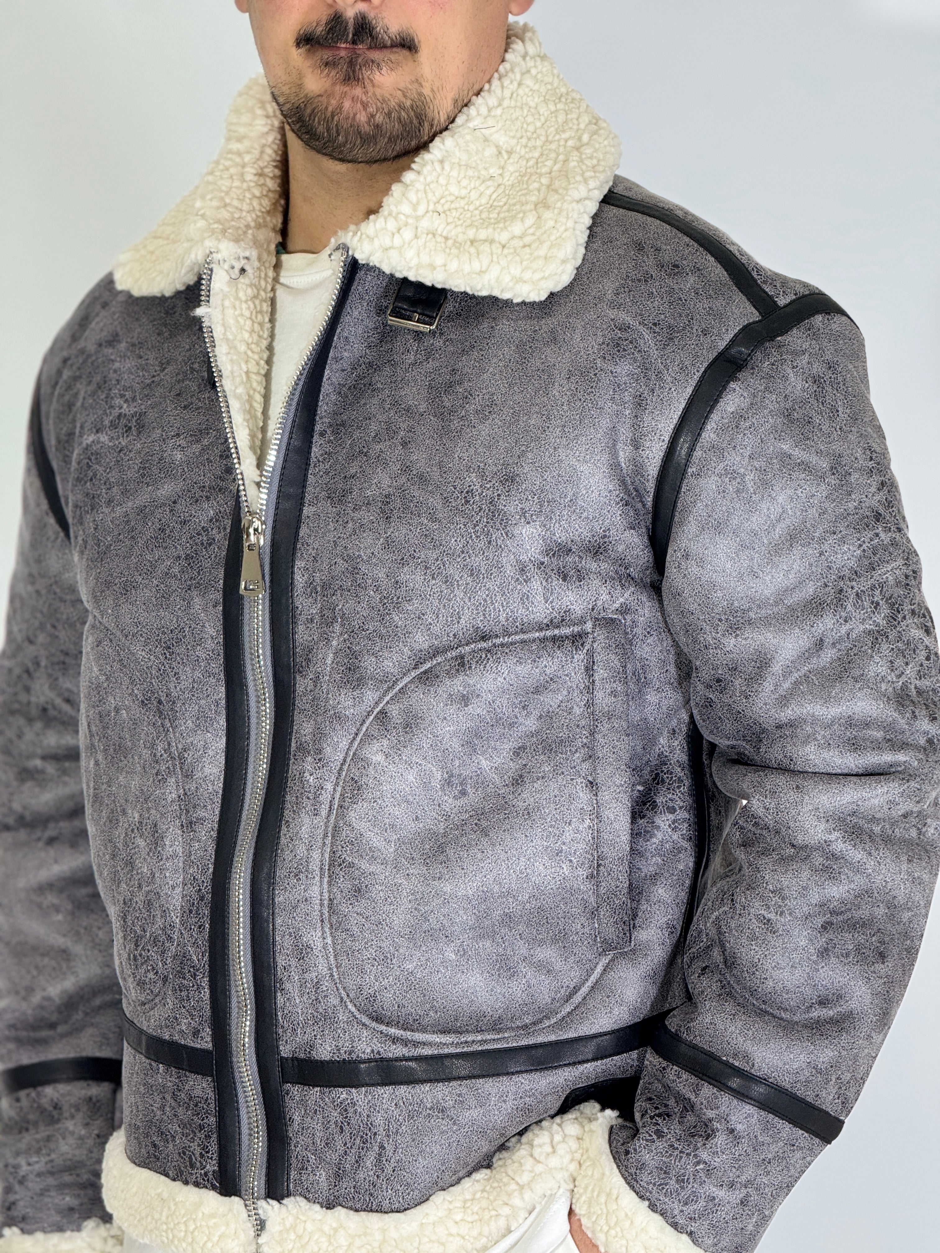 Eco montone grigio ART885259