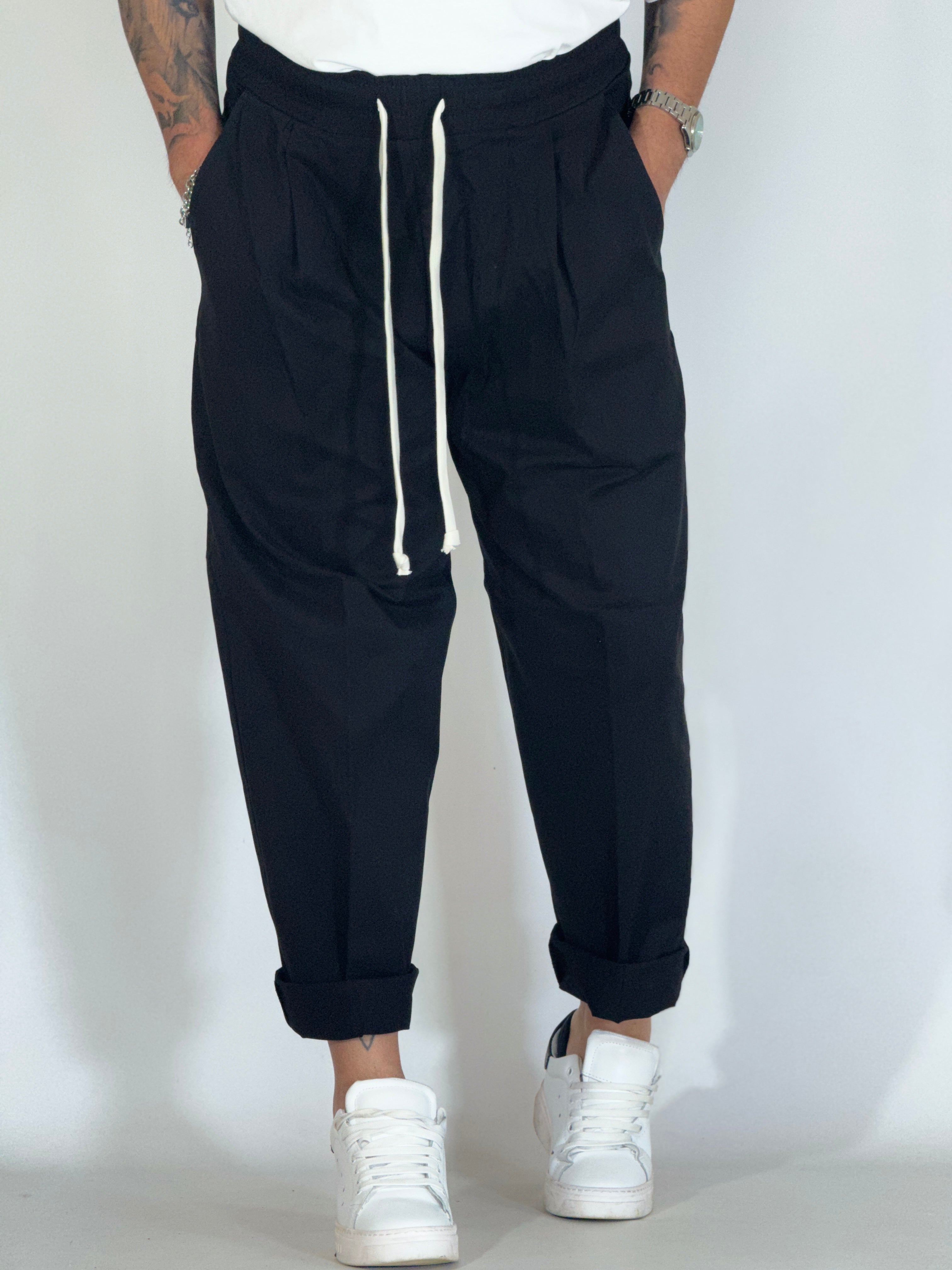 Pantalone japan nero 018101