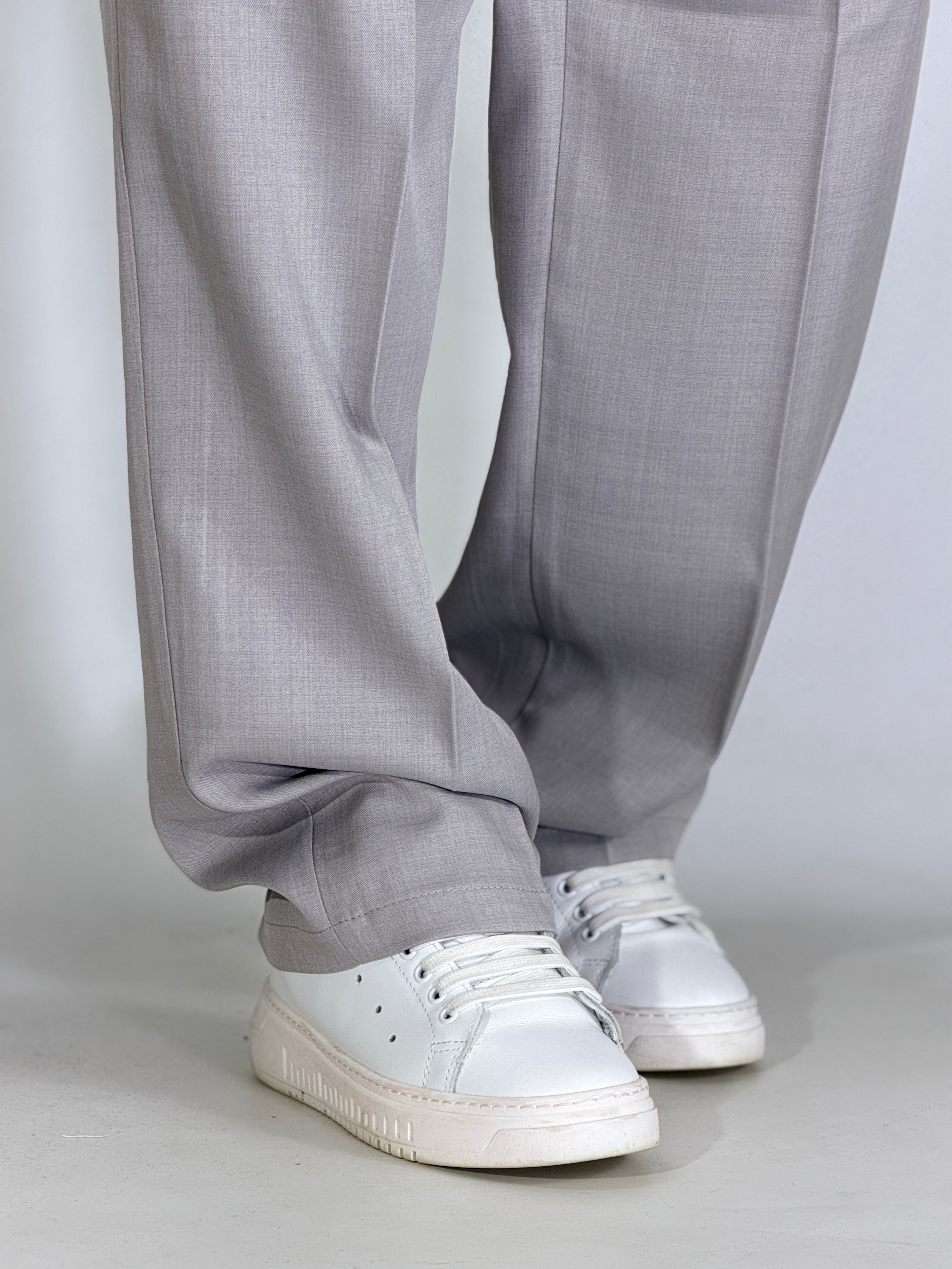 Pantalaccio fiammato palazzo grigio BRIXTON