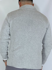 ONE · Cardigan giacca grigio