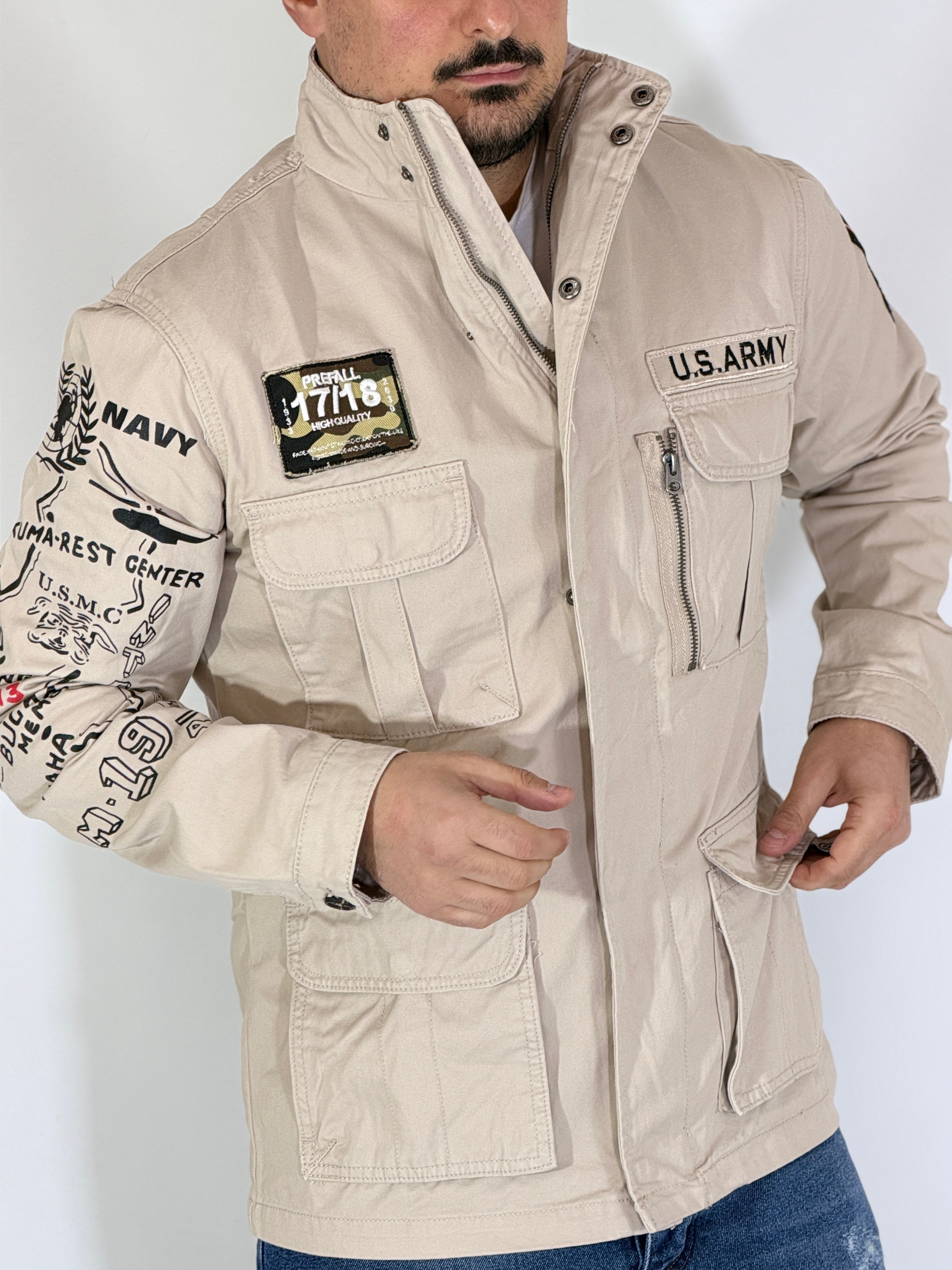 Field jacket beige LANCASTER