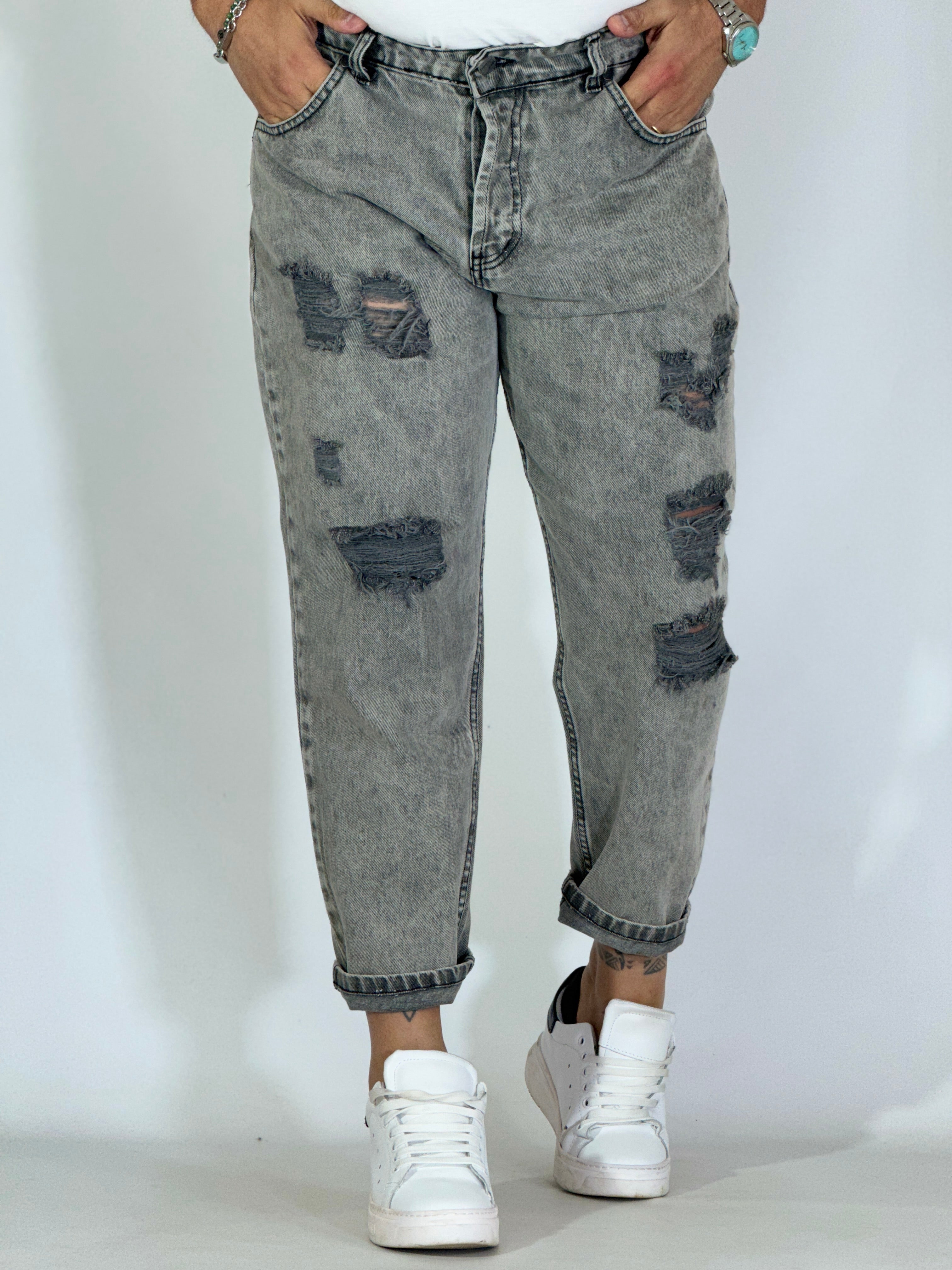 Jeans cenere chiaro BUDAPEST