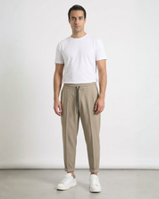 Havana · Pantalaccio japan con pinces beige
