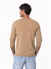 Maglia tramata apricot M897