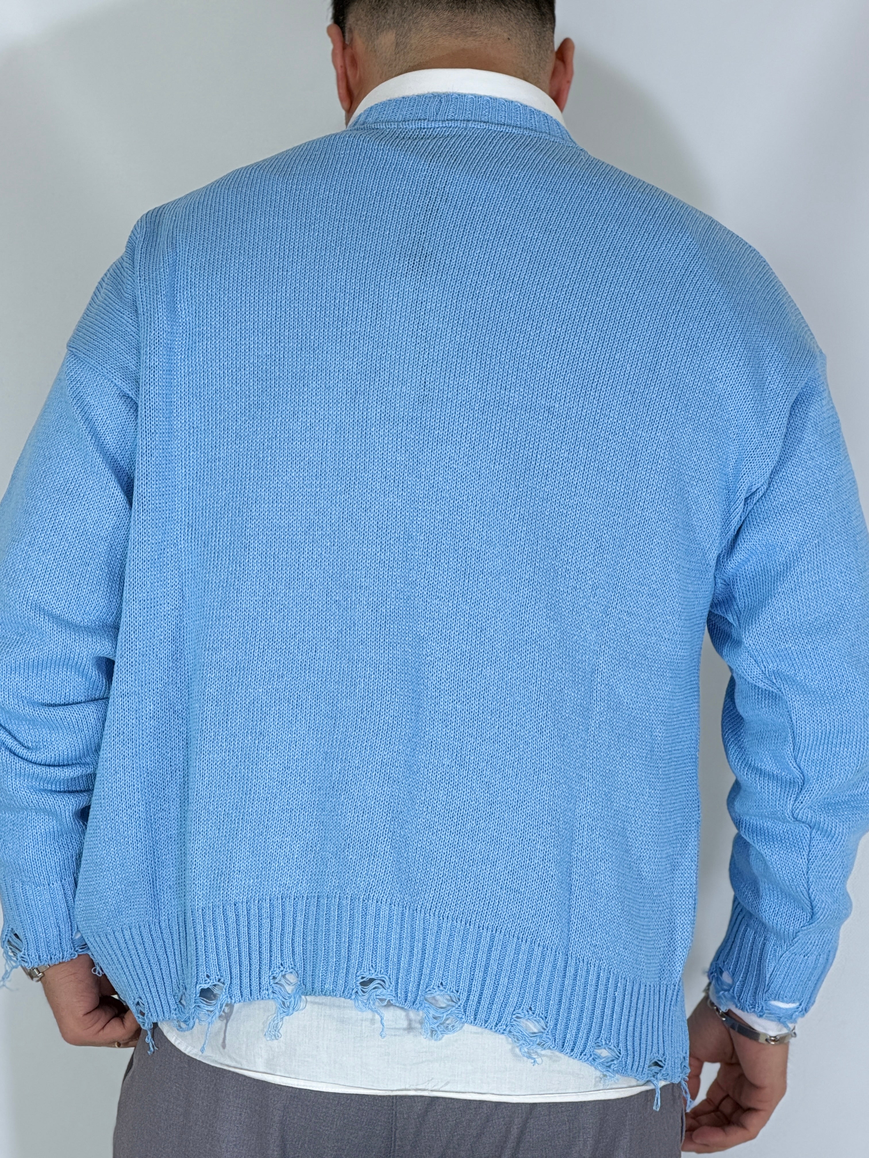 Cardigan azzurro TBS2603
