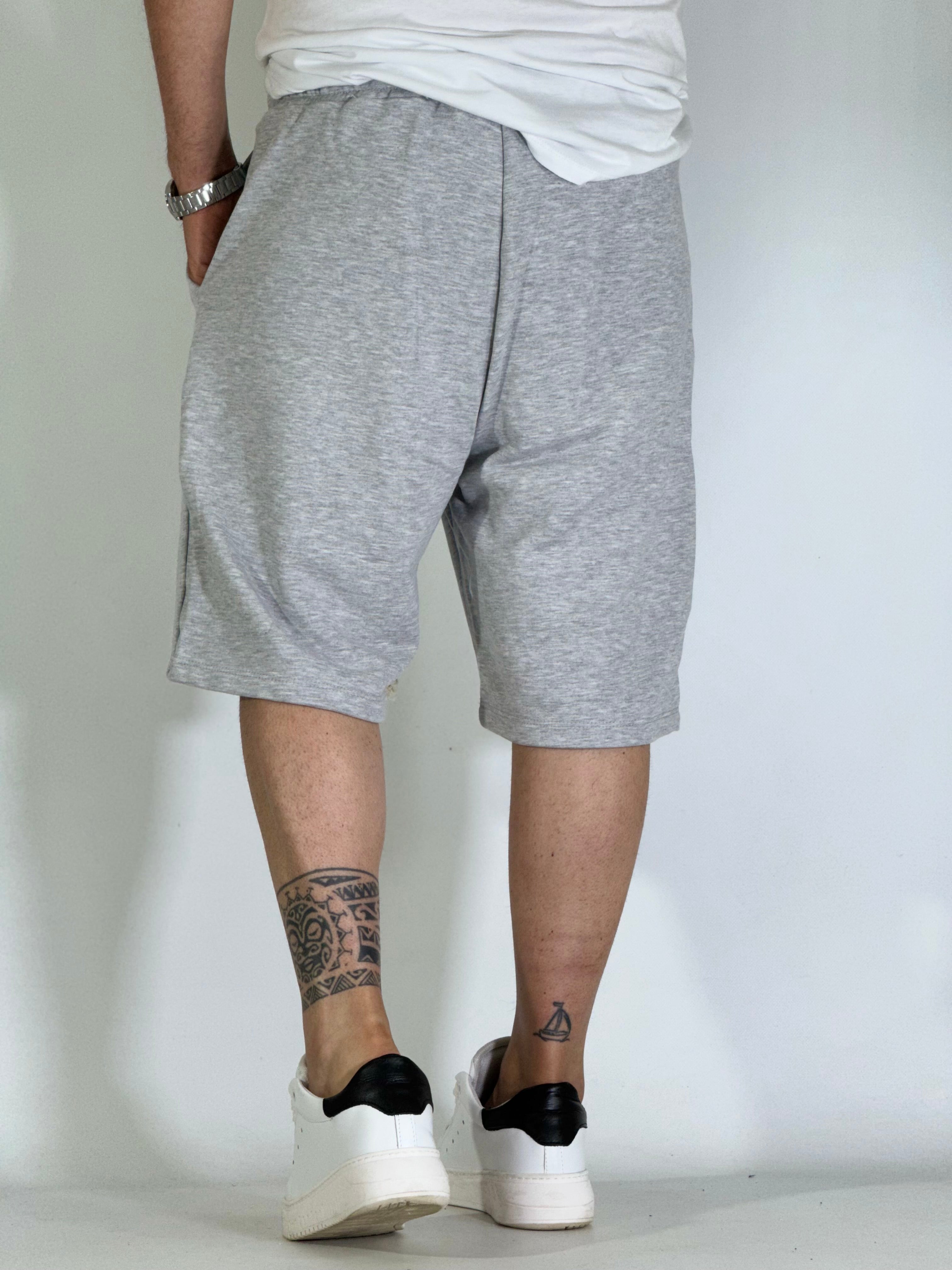 Bermuda tuta over grigio YB180