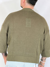 Aruba · girocollo cropped militare