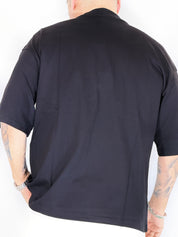 Louvre · t-shirt cropped nera